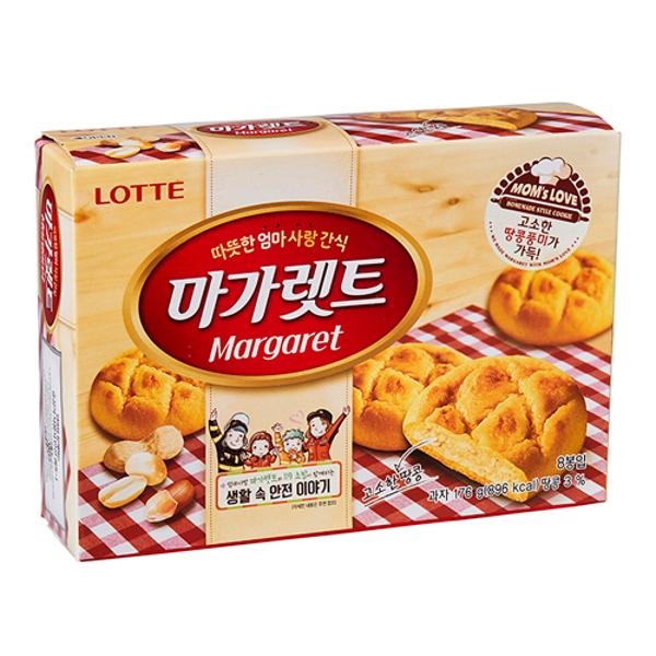 LATELY(레이틀리) [레이틀리] [네모푸드]마가렛트(176gX2EA 롯데제과)